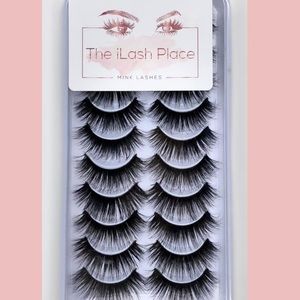 10 pairs of mink lashes style “hussle”